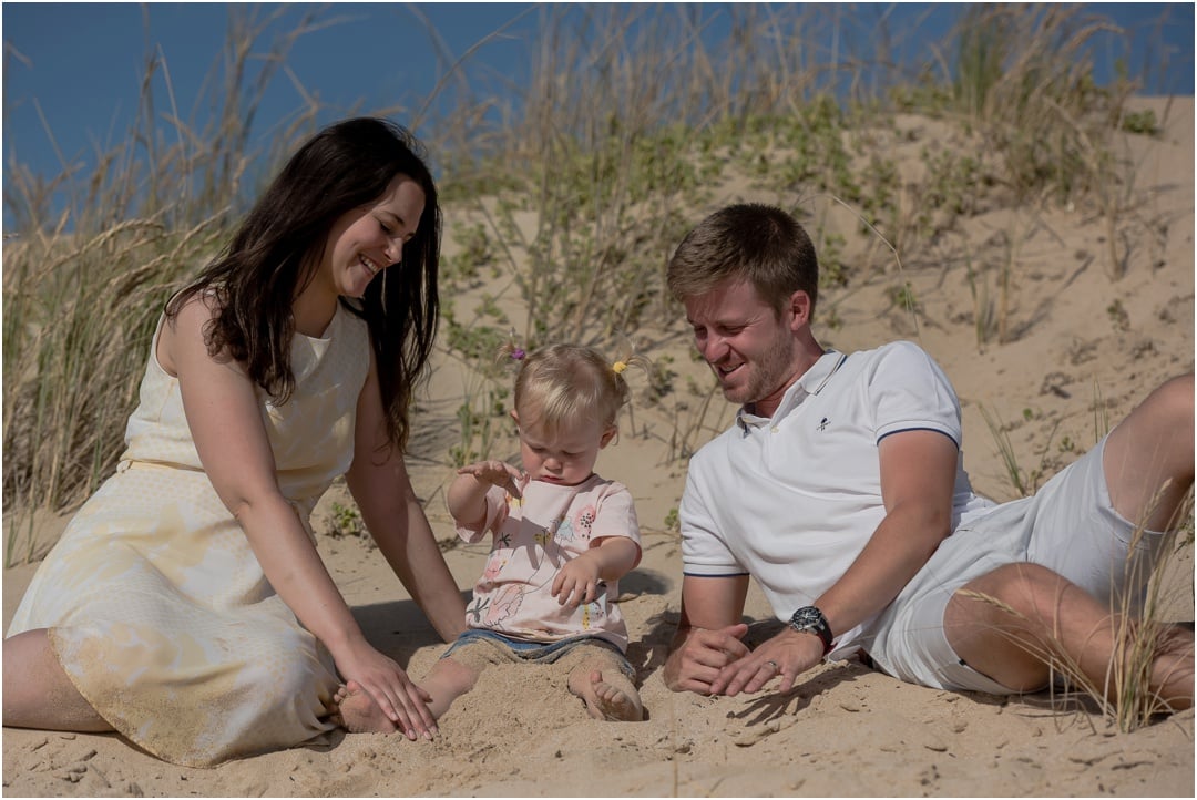 Family Holiday Portrait Photography in Paradise Beach