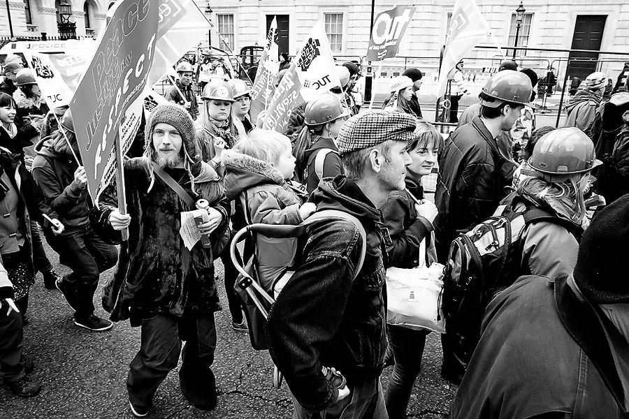 G20 summit protest in London