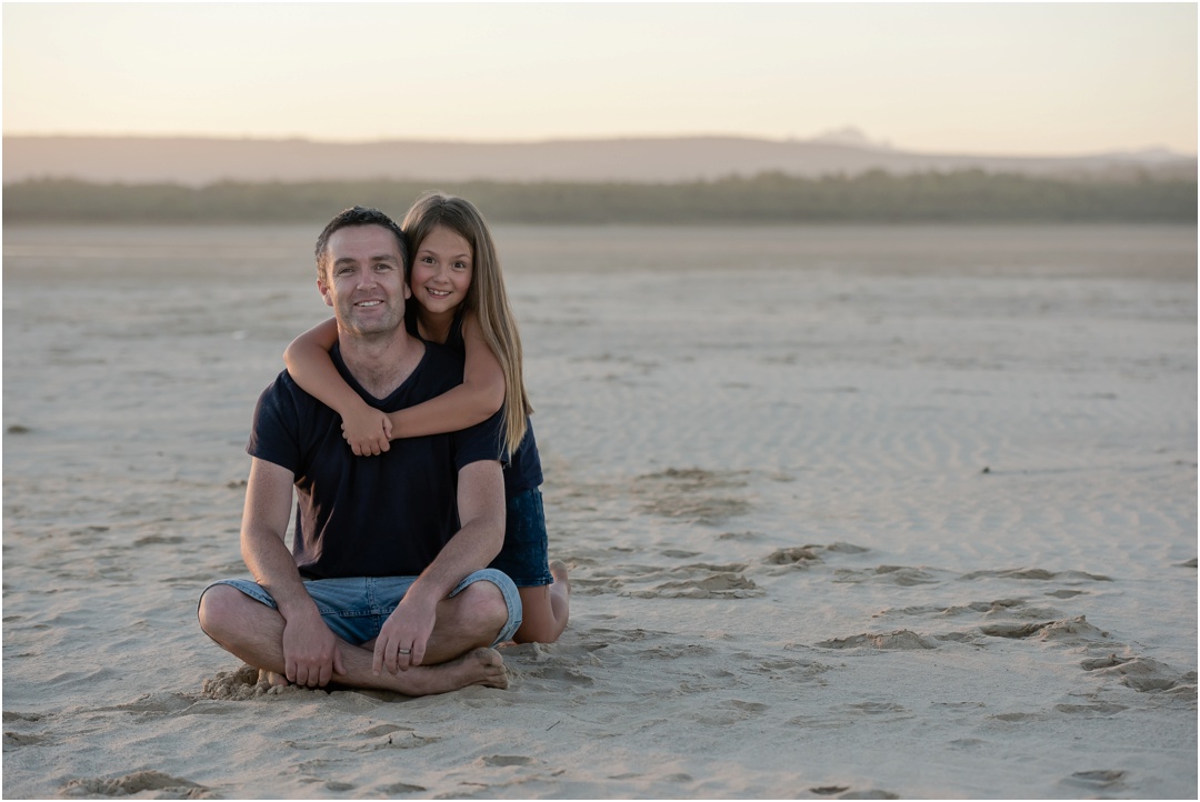 Extended family portrait in J Bay