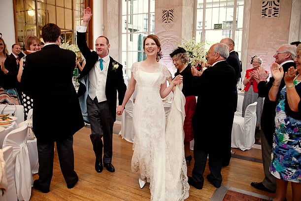 London Wedding Reception at RIBA Gallery