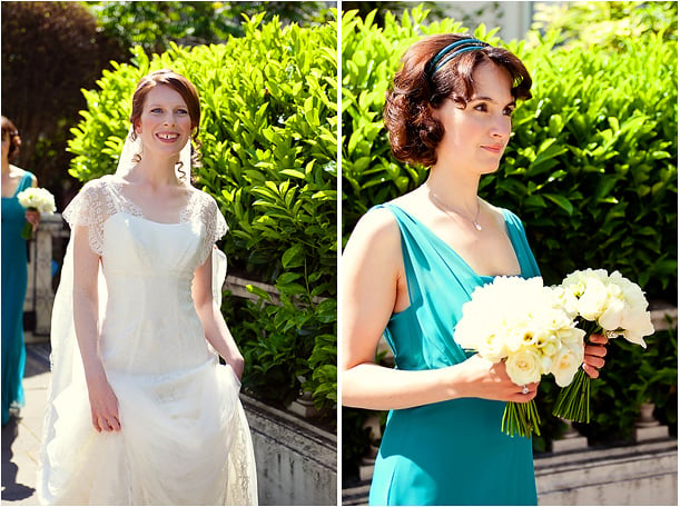 wedding at RIBA Gallery and Marylebone Parish