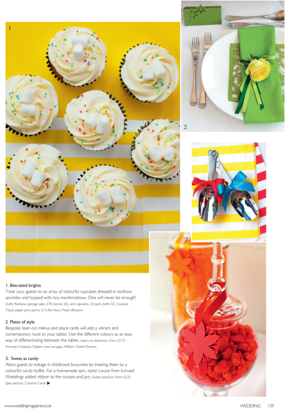 RAINBOW THEMED WEDDING DECORATION  (2)