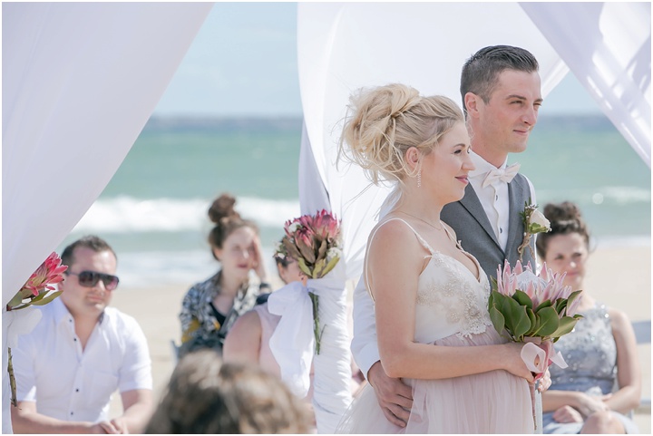 Fred and Charmaine get married on Paradise Beach