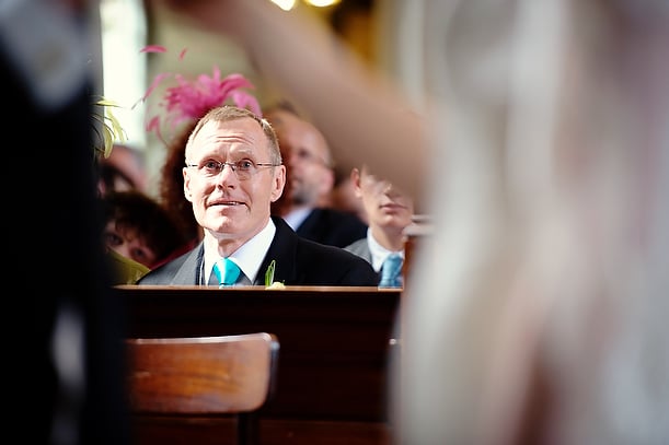 wedding at RIBA Gallery and Marylebone Parish
