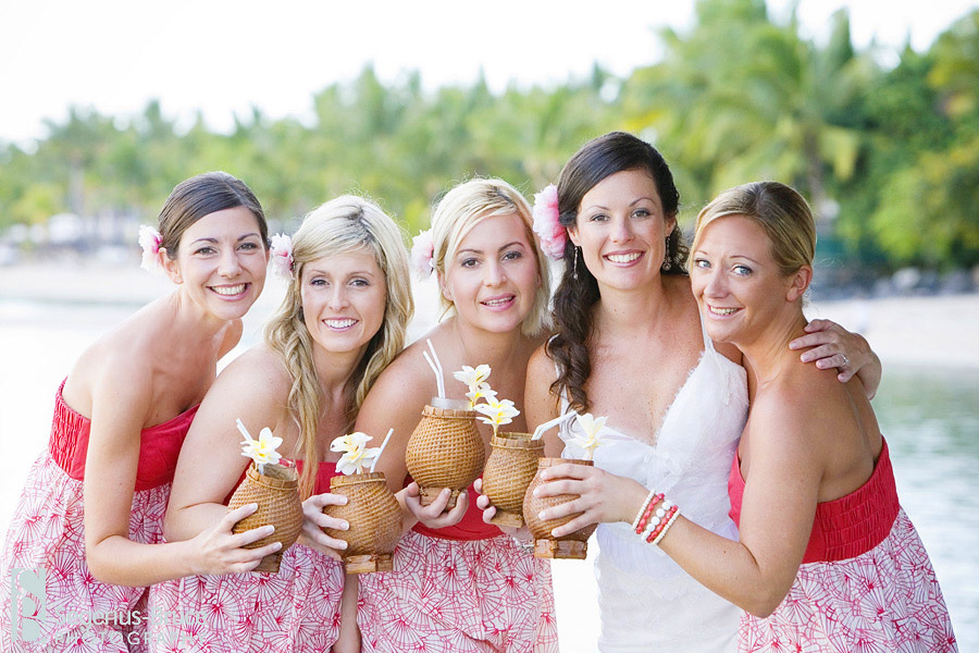Destination wedding held in Mauritius at The Hilton Hotel