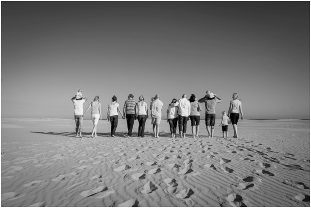 Christmas Family Photoshoot in Jeffreys Bay