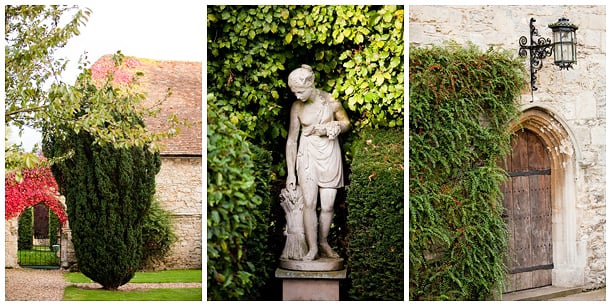 wedding at Notley Abbey
