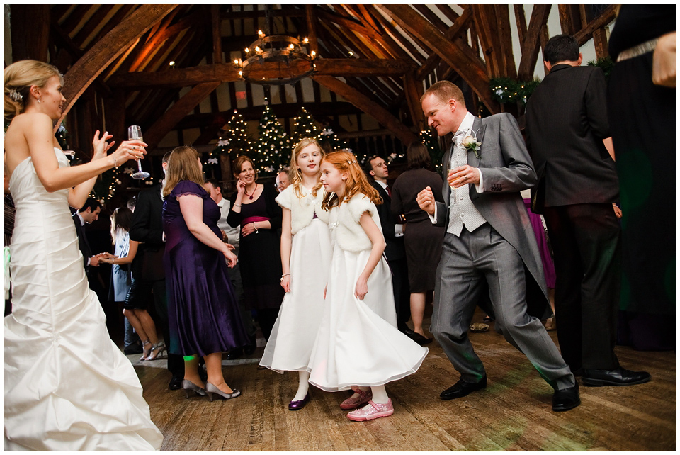 Winter Wedding Reception at Great Fosters in Surrey (57)