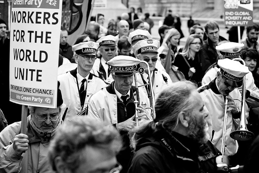G20 summit protest in London