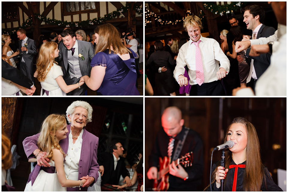 Winter Wedding Reception at Great Fosters in Surrey (53)