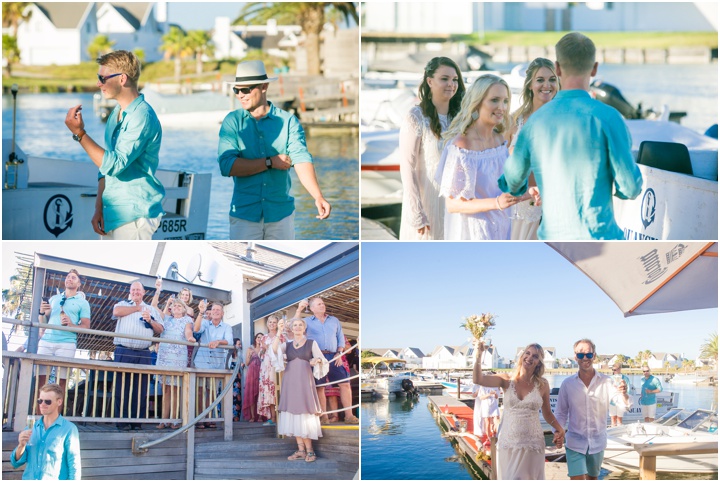 Quayside Wedding in St Francis