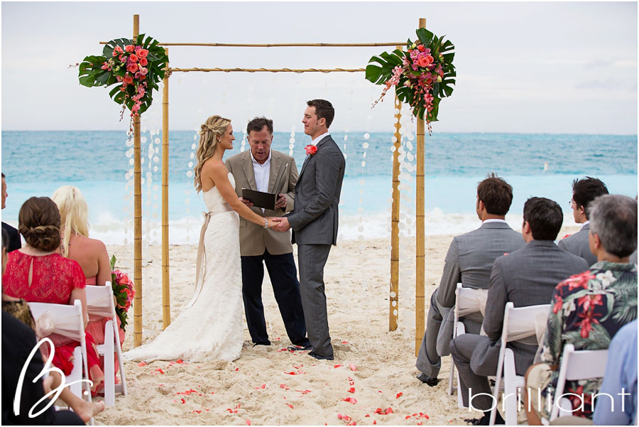 Coral Beach Wedding Decorations