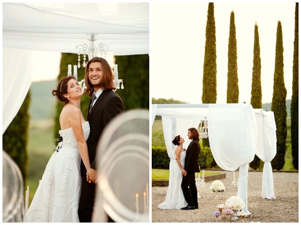 wedding photographer at Villa Le Selva Tuscany Italy