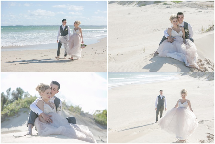 Fred and Charmaine get married on Paradise Beach
