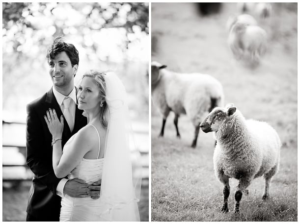 wedding at Notley Abbey