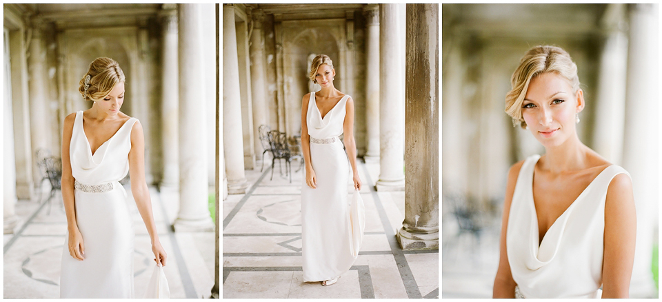 Bridal Fashion Shoot on Film at Grove House