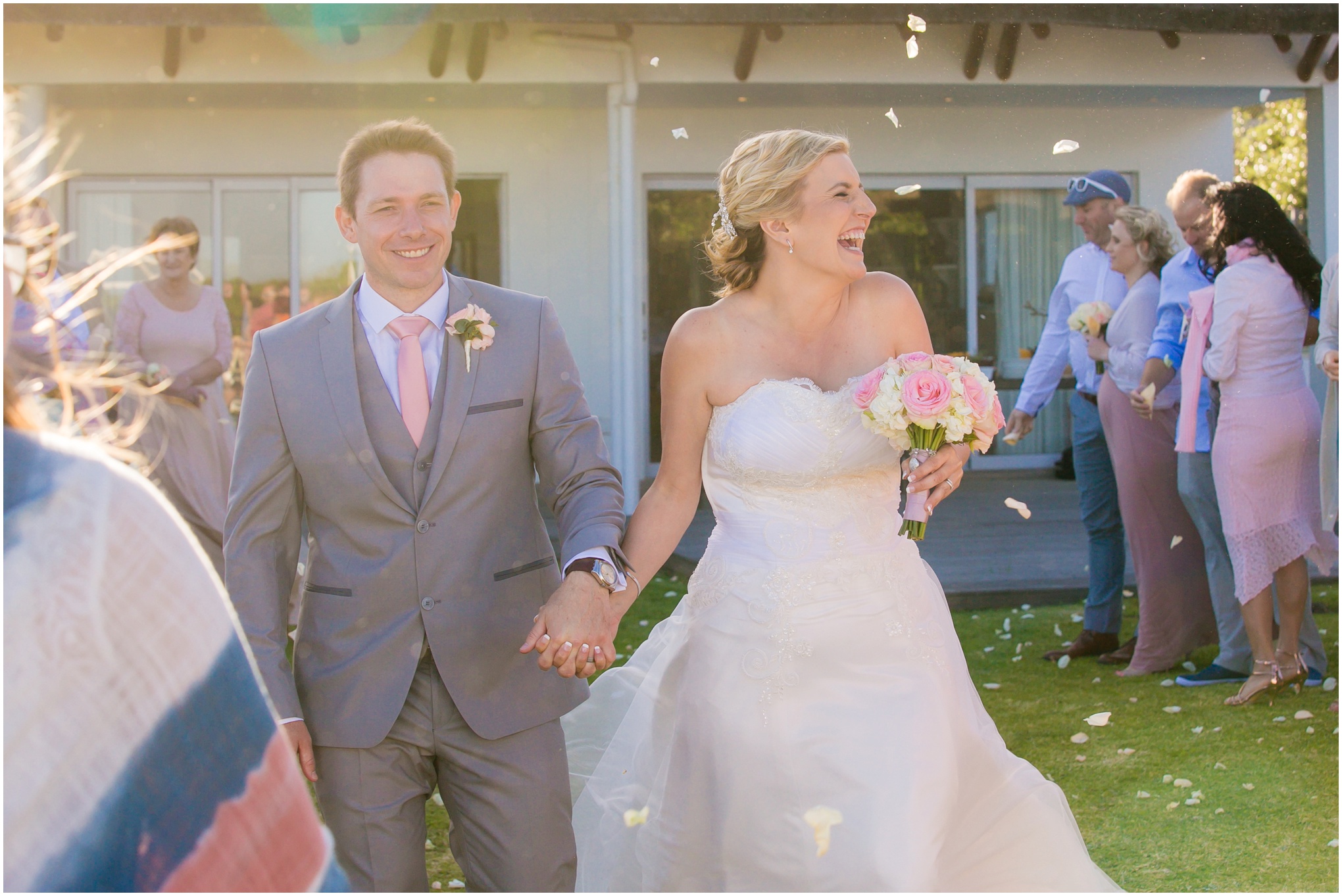 Windy Wedding at Cape St Francis Resort