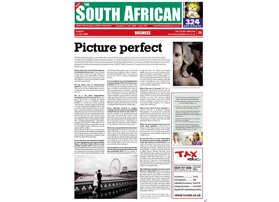 The South African newspaper in London South African newspaper for South Africans living abroad