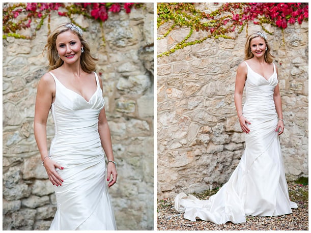 wedding at Notley Abbey