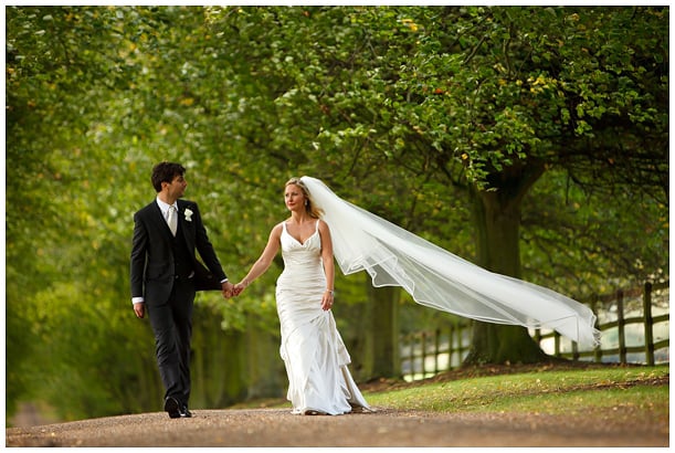 wedding at Notley Abbey