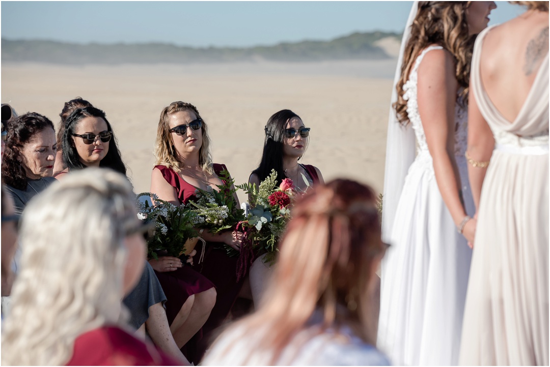 Megan and Mignon get married in Cape St Francis Resort