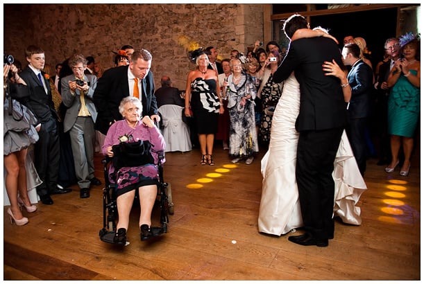 wedding at Notley Abbey