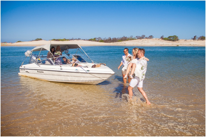 Quayside Wedding in St Francis