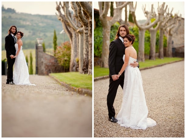 wedding photographer at Villa Le Selva Tuscany Italy