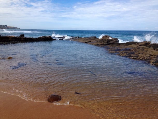 kid and baby friendly beach in Ballito Shakas Rock Pools
