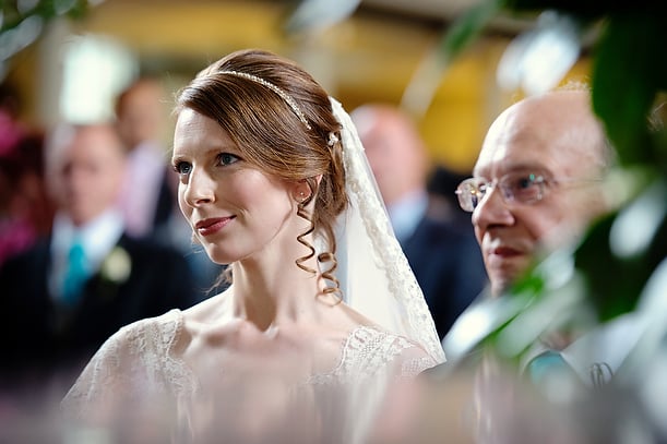 wedding at RIBA Gallery and Marylebone Parish