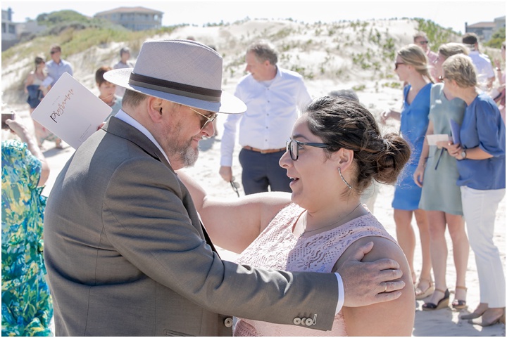 Fred and Charmaine get married on Paradise Beach