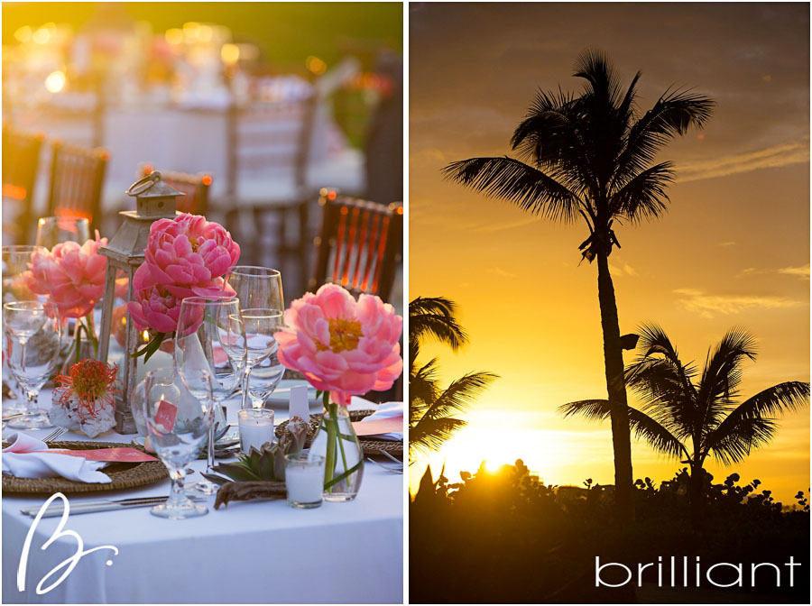 Coral Beach Wedding Decorations
