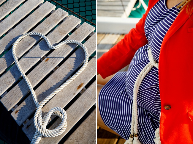 Our Maternity Shoot on a Boat