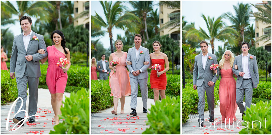 Coral Beach Wedding Decorations