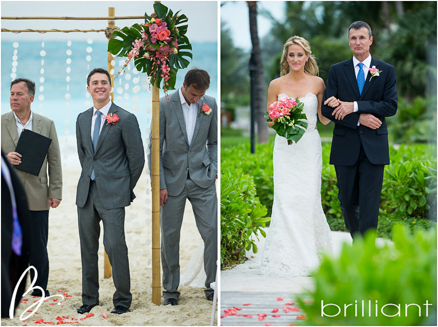 Coral Beach Wedding Decorations