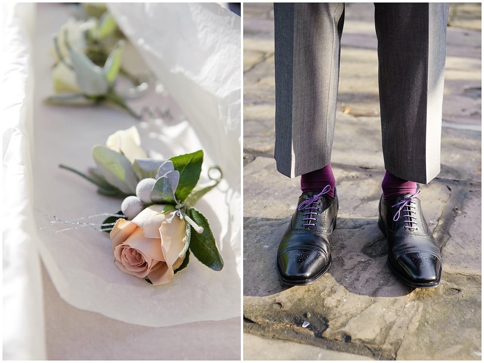 Winter Wedding at Great Fosters, Surrey (Part 1)