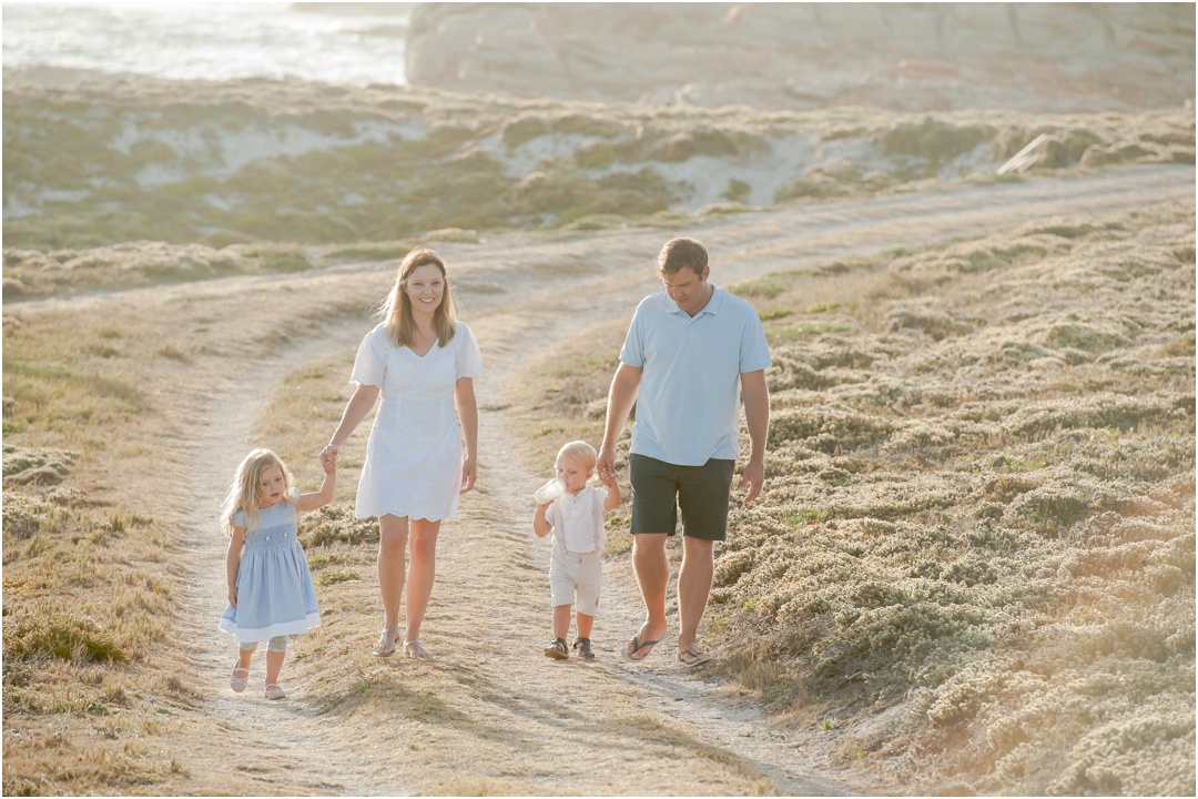 Van Straaten Family portrait at Sunset Rock