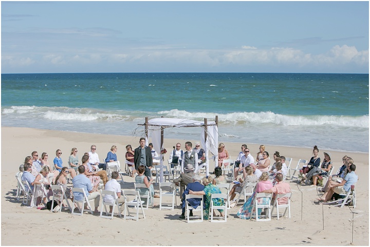 Fred and Charmaine get married on Paradise Beach