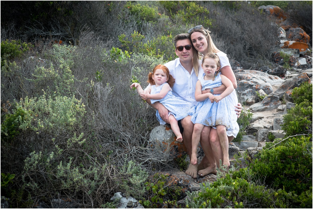 Family Photoshoot on the Beach in Plettenberg Bay