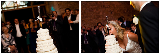 wedding at Notley Abbey