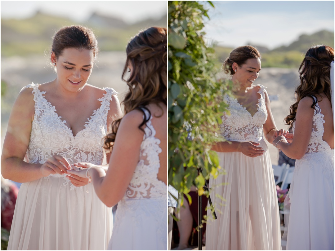 Megan and Mignon get married in Cape St Francis Resort