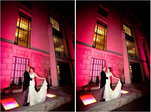 London Wedding Reception at RIBA Gallery