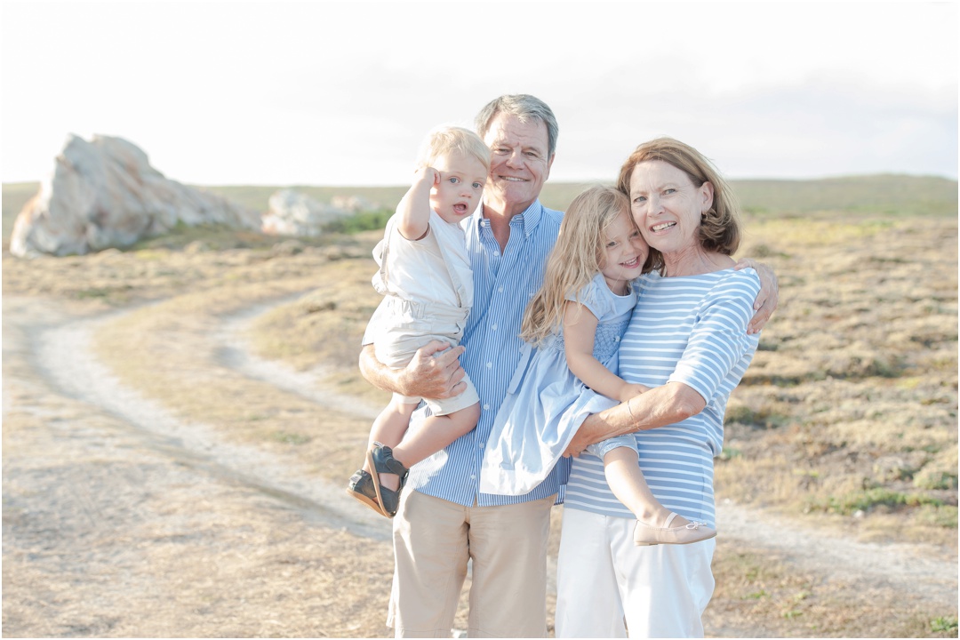 Van Straaten Family portrait at Sunset Rock