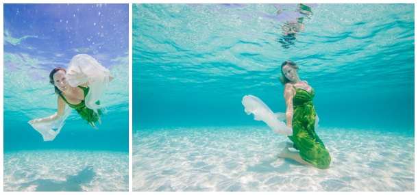 Underwater Maternity Shoot