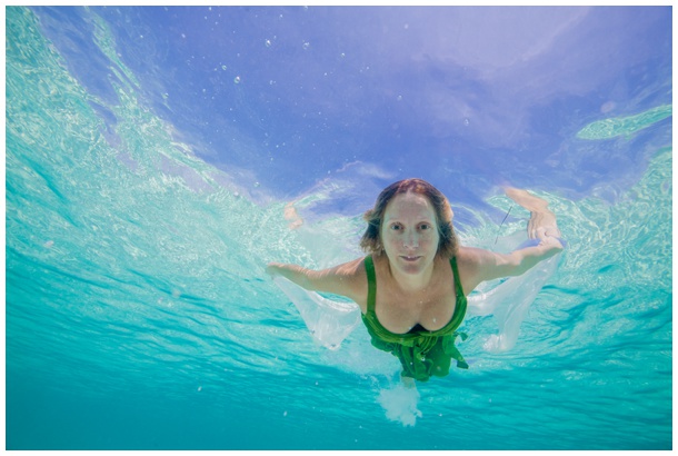 Underwater Maternity Shoot