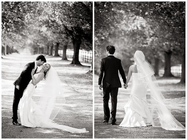 wedding at Notley Abbey