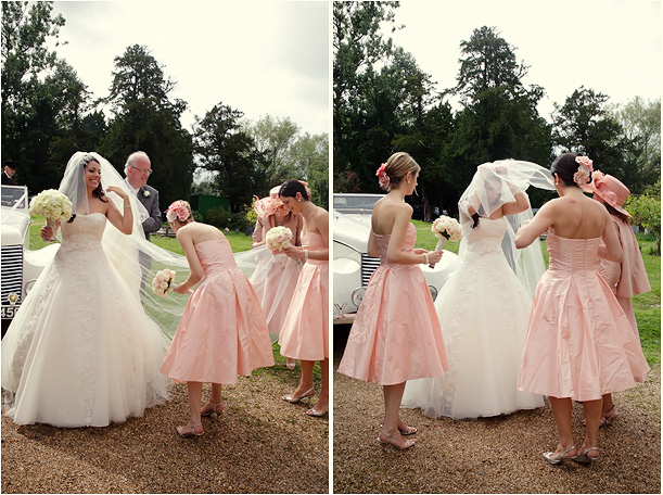 Wedding at Braxted Park. Vintage wedding photographer