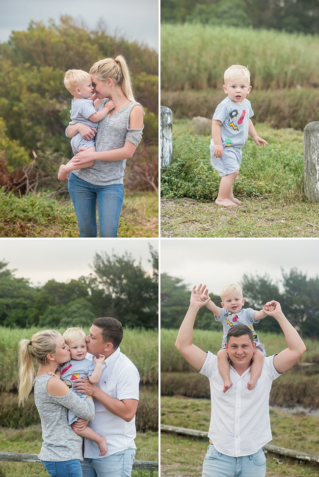 Family portrait along the Kabeljous