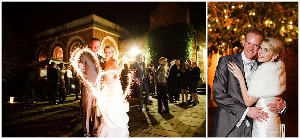 Winter Wedding Reception at Great Fosters in Surrey (49)
