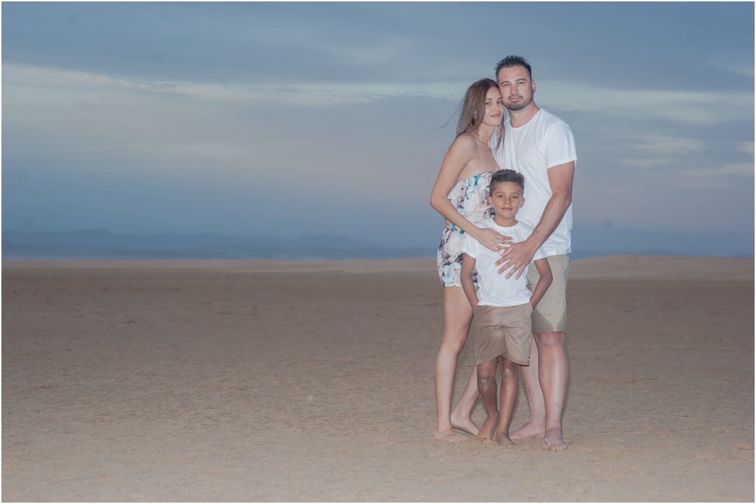 Fun Family Portrait session in J bay
